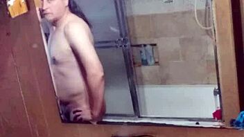 The Westlloyd family warms up with a steamy shower before a hard day ahead