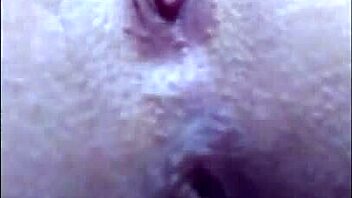 Laruna Mave's solo kitchen masturbation session