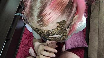 Hentai girl gets hard fucked in tight pussy.