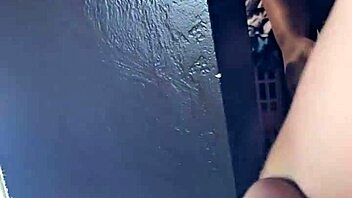 She sucks my cock while I admire her big ass