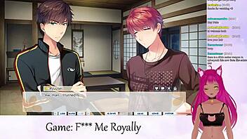 vtuber plays f me royally part 1