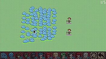 Hentai game: Busty monsters invade the demon king's castle