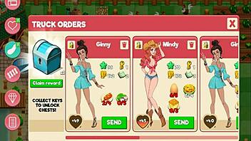 nutaku booty farm hentai game flashing big tits