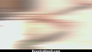 exxxtrasmall 18+ babes pounded by huge cock