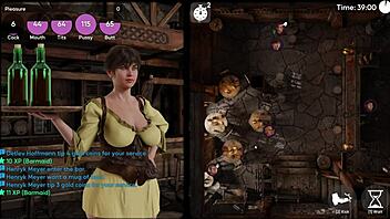 corruptedtow hentai gameplay with big tits and monster cock