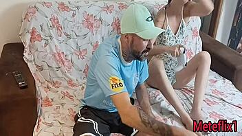 Reality Amateur Forgets Condom, So Only Puts Tip In Pussy Completely Red