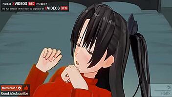 Rin And Sakura's Intimate Lesbian Kisses