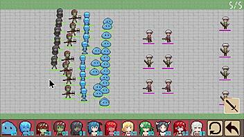 Hentai game: Busty monsters invade the demon king's castle