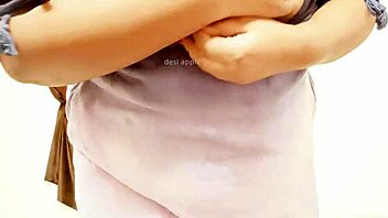 Hey, check this Myanmar college student flashing her big boobs!