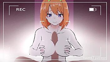 have you seen yotsuha's titty fuck ending with cum in mouth?