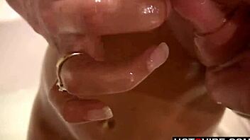 In The Bathtub With A Hot Brunette Masturbating