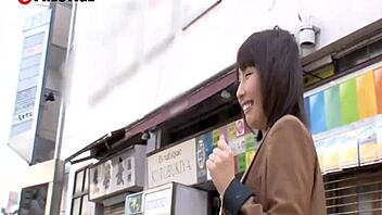 Asian beauty with big tits uses toys suggestively