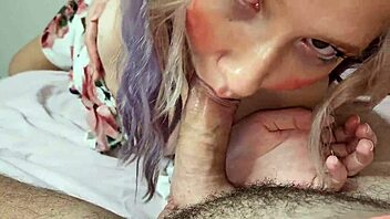 a beautiful girl is hard fucked into all holes blowjob anal tail and a big cock in a wet pussy