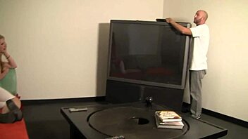 Avril Hall Fucks Big Cock Before Parents Come Home