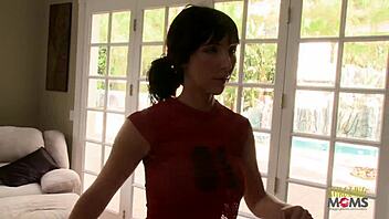 milf blows pool boy sideways