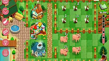 nutaku booty farm hentai game flashing big tits