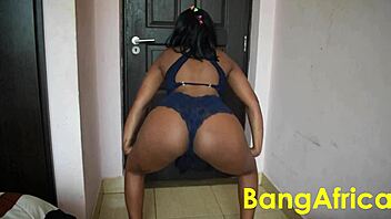 Shaking that ass to see how it moves.