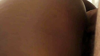 Want to watch ebony amateur doggystyled and creampied?