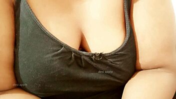 Asian teen 18+ flaunts her big natural boobs, so hot! 😍