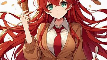 Redhead Waifus Compilation In Intense Fetish Scenes