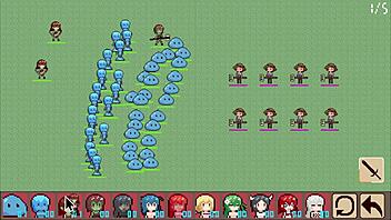 Hentai game: Busty monsters invade the demon king's castle