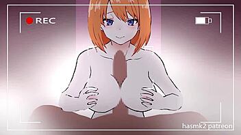 have you seen yotsuha's titty fuck ending with cum in mouth?