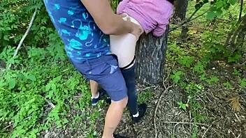 Yo, my stepbrother just banged me hard in the forest today