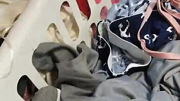 Dirty gay panty raid, huh?