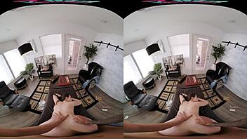 Aubree Valentine rides to creampie