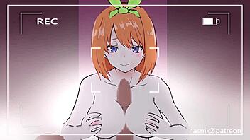 have you seen yotsuha's titty fuck ending with cum in mouth?