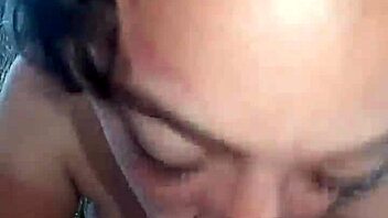 Public face fucking with messy blowjob