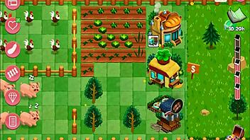 nutaku booty farm hentai game flashing big tits