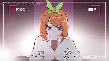 have you seen yotsuha's titty fuck ending with cum in mouth?