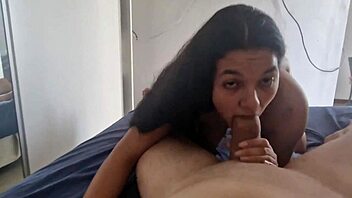Colombiana dancing and sucking cock drives me wild!