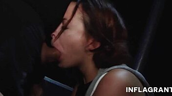 German Milf Exposed in Berlin Night Streets