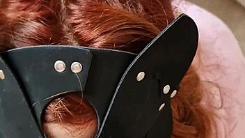 spanish redhead slut fucks and sucks in kitchen with neighbors 😈