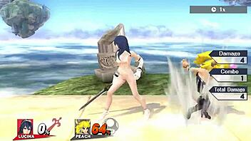 Lucina's 3D strip show with HD quality