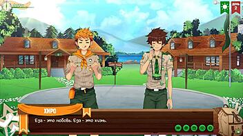 Game Friends Camp Episode 2 - Getting To Know The Taiga Russian Voice Acting!