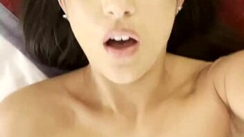 nuria millan fingers her shaved pussy to orgasm thinking of you