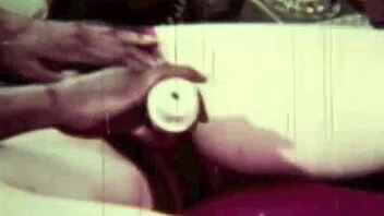 Raw Vintage Interracial Sex Explodes on Screen!