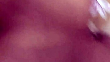 Desi wife feels excited as husband fucks her from behind while watching porn