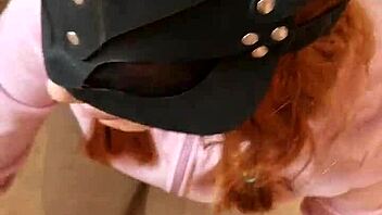 spanish redhead slut fucks and sucks in kitchen with neighbors 😈