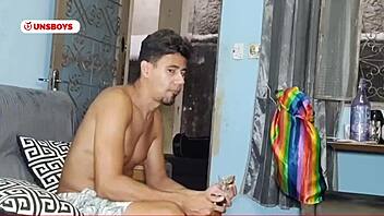 Curious Friend Fucks Two Guys With Big Ass In Hardcore Bareback Riding