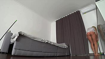 Neighbor fucked my ass while husband away?