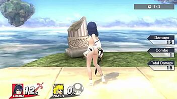 Lucina's 3D strip show with HD quality