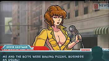 Star Channel 34 Part 81 Features Big Tits Brunette In Cartoon