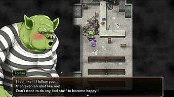 Karryn's hentai game: Monster and warden girl fall in love in prison