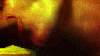 slut gf loves sucking cock with her redhead tits