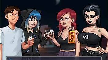 summertime saga episode 115 with small tits character in game