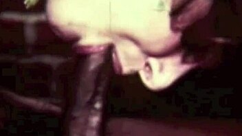 Raw Vintage Interracial Sex Explodes on Screen!